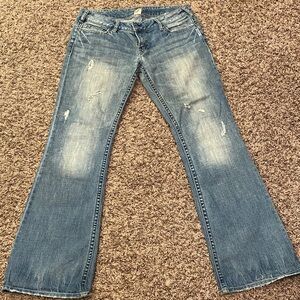 Silver Jeans Light Blue Flare Women's Jeans